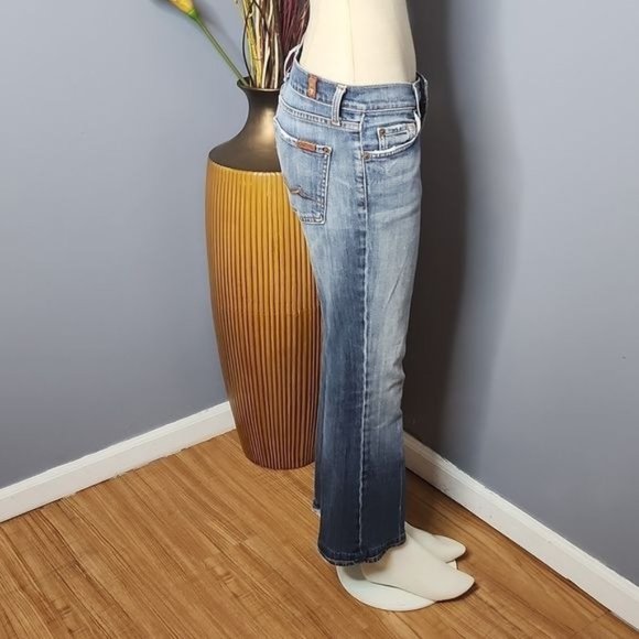 7 For All Mankind 7FAM Bootcut Jeans Size 29 - Picture 5 of 16